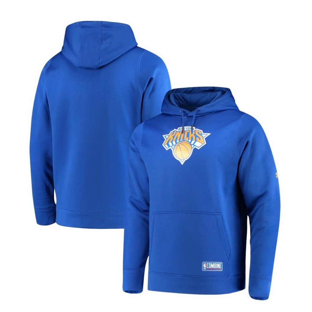 NEW Under Armour NBA New York Knicks Fleece Pullover Hoodie